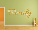 The Most Precious Thing Family Quotes Wall Decal Family Vinyl Art Stickers